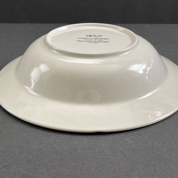 Mikasa English Countryside White 10” Round Vegetable Serving Bowl DISCONTINUED - Picture 10 of 16
